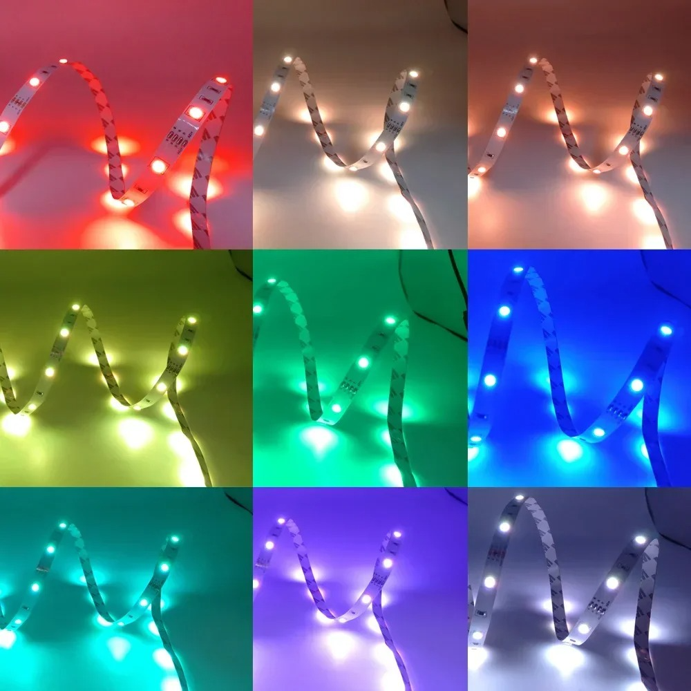 Smart LED Strip Light 5050 RGB USB 5V Bluetooth APP Remote Control LED Strip Diode Flexible Strip Lamp for TV Festival Backlight